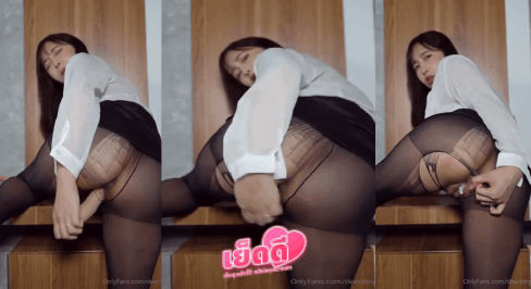 คลิปหลุด โอลี่แฟน น้องกวางเดียร์ลองชุดสาวออฟฟิศแหวกเป้าโชว์หีแทงดิลโด้รัวควงซอยสุดเสียวจนน้ำแตกพุ่งโครตเด็ดฟินดูด่วนที่สุด